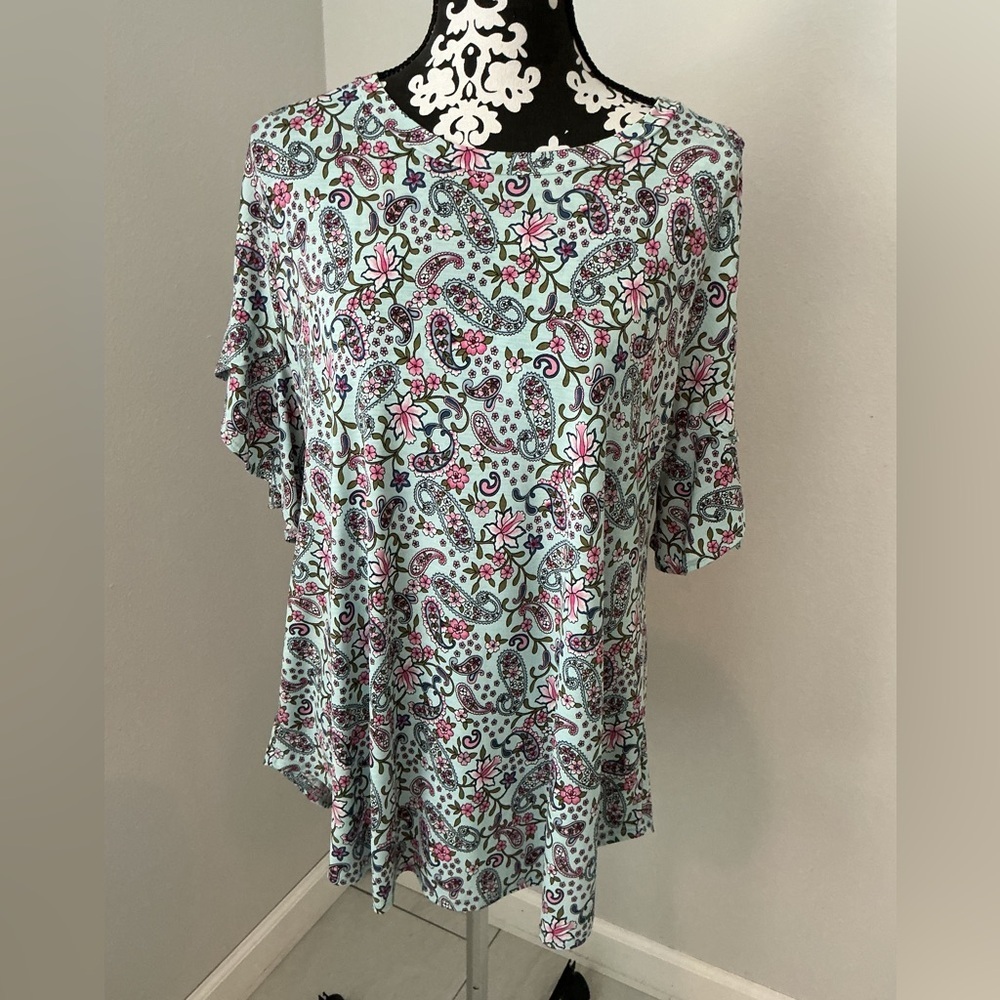 Harper Multicolor Paisley Blouse